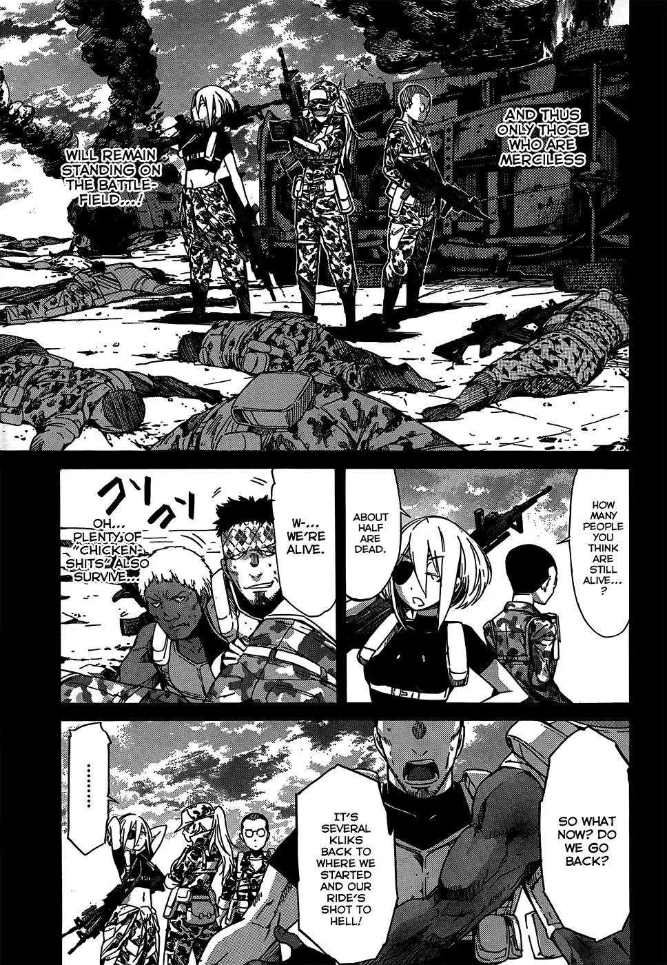 Gun x Clover Chapter 28 page 16 - Chapter 28: First Contact