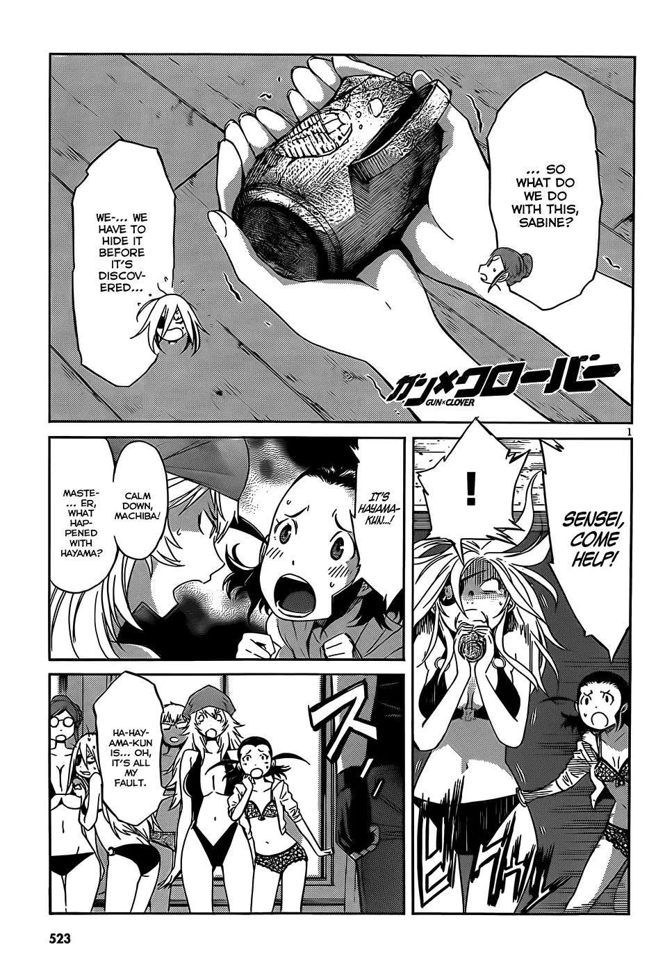 Gun x Clover Chapter 28 page 2 - Chapter 28: First Contact