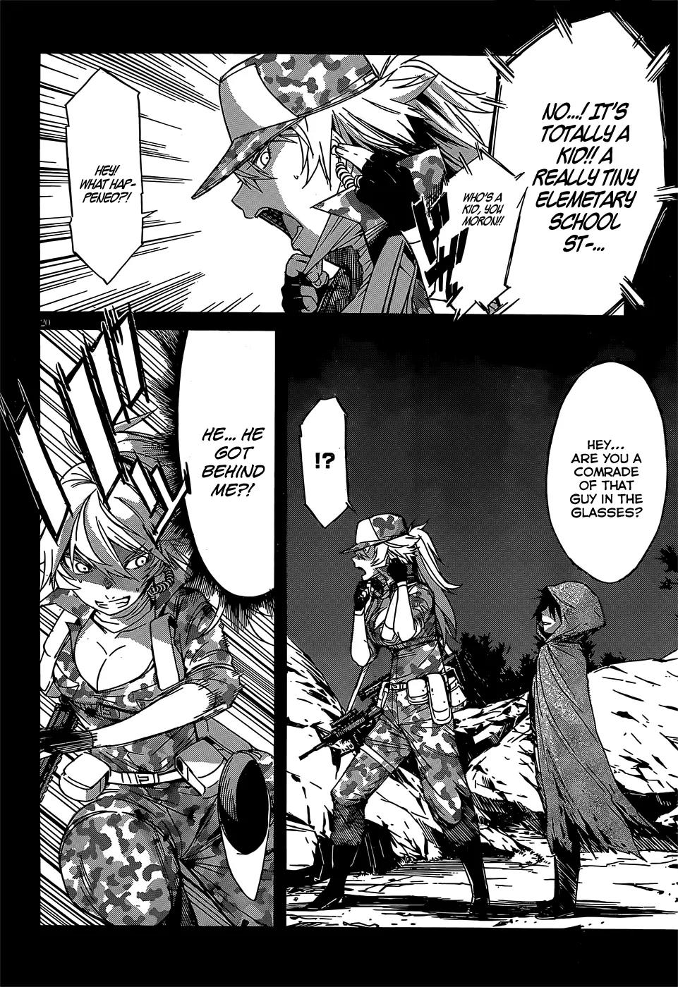 Gun x Clover Chapter 28 page 21 - Chapter 28: First Contact