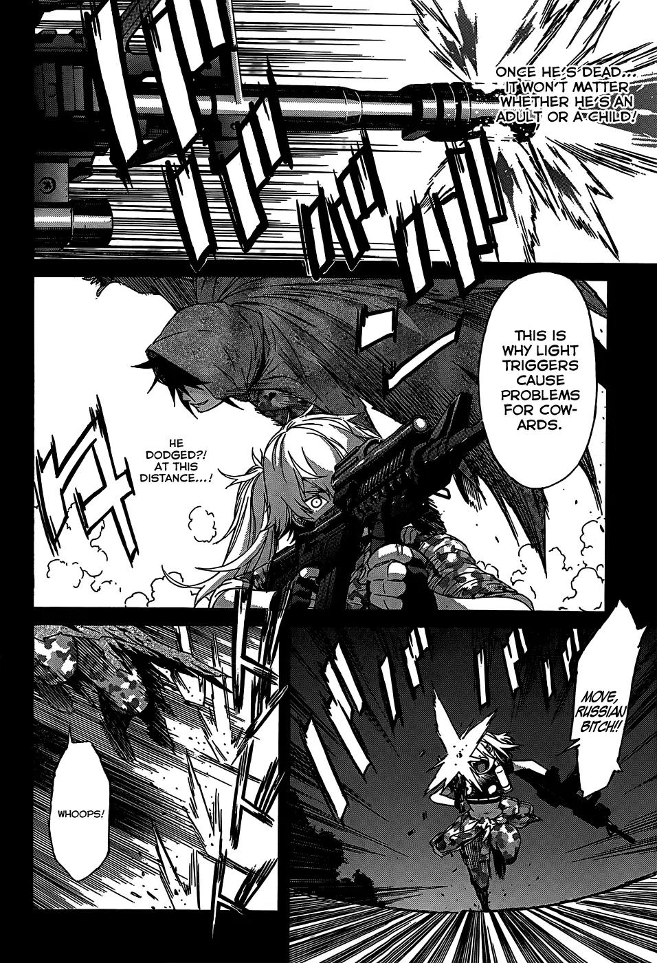 Gun x Clover Chapter 28 page 23 - Chapter 28: First Contact