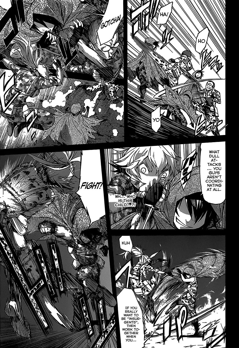 Gun x Clover Chapter 28 page 26 - Chapter 28: First Contact