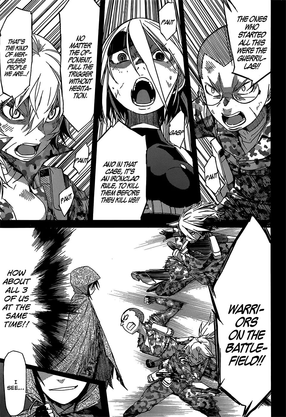 Gun x Clover Chapter 28 page 28 - Chapter 28: First Contact