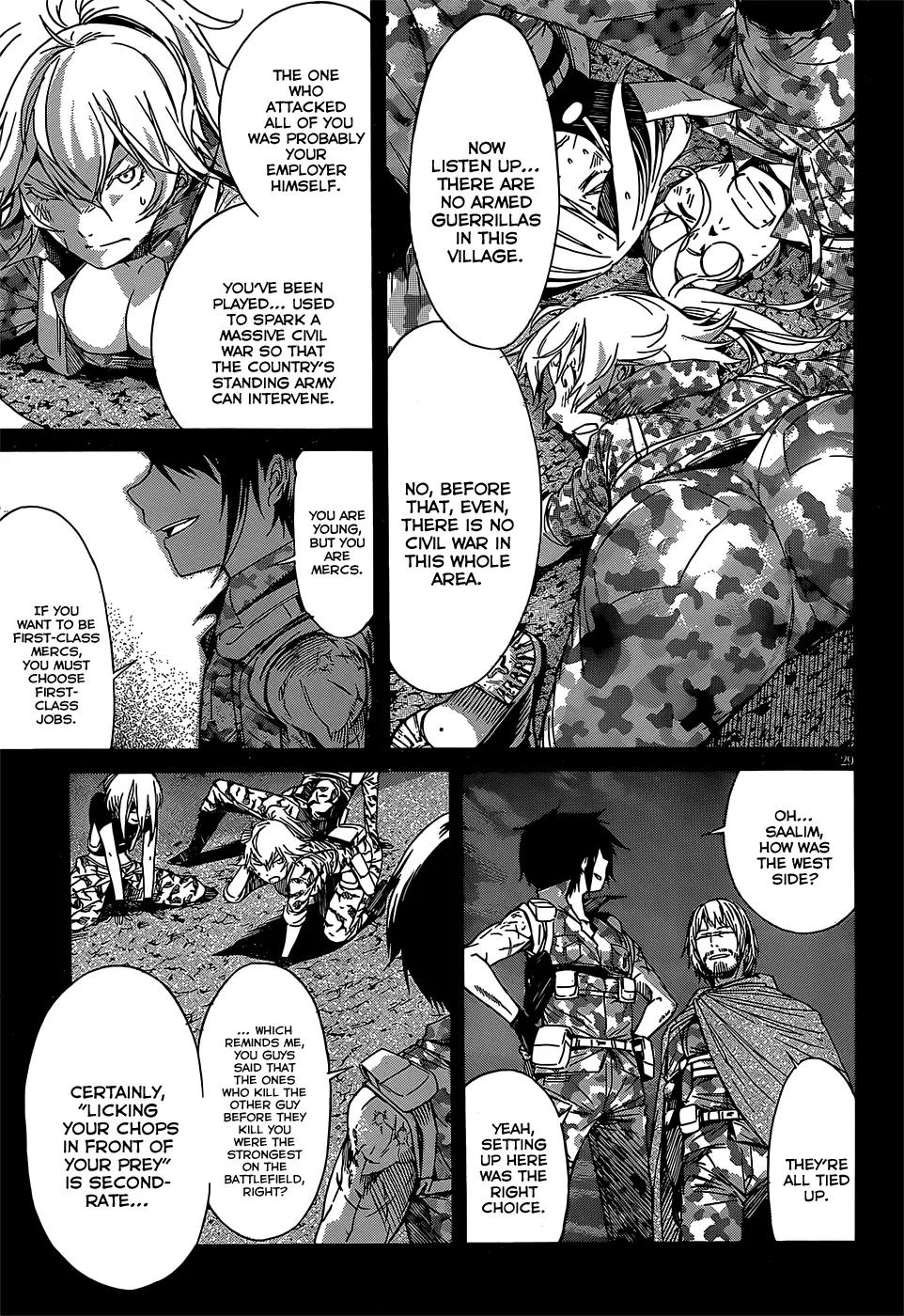 Gun x Clover Chapter 28 page 30 - Chapter 28: First Contact