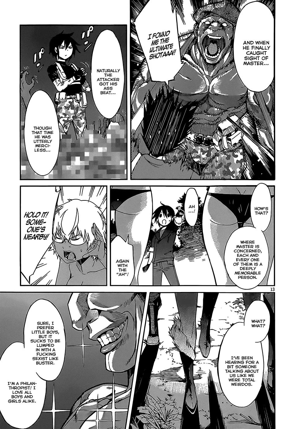 Gun x Clover Chapter 29 page 14 - Chapter 29: Innocent Smile