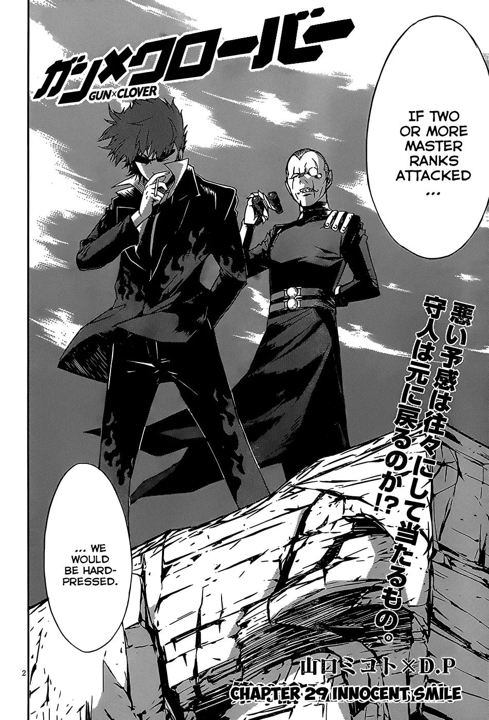 Gun x Clover Chapter 29 page 3 - Chapter 29: Innocent Smile