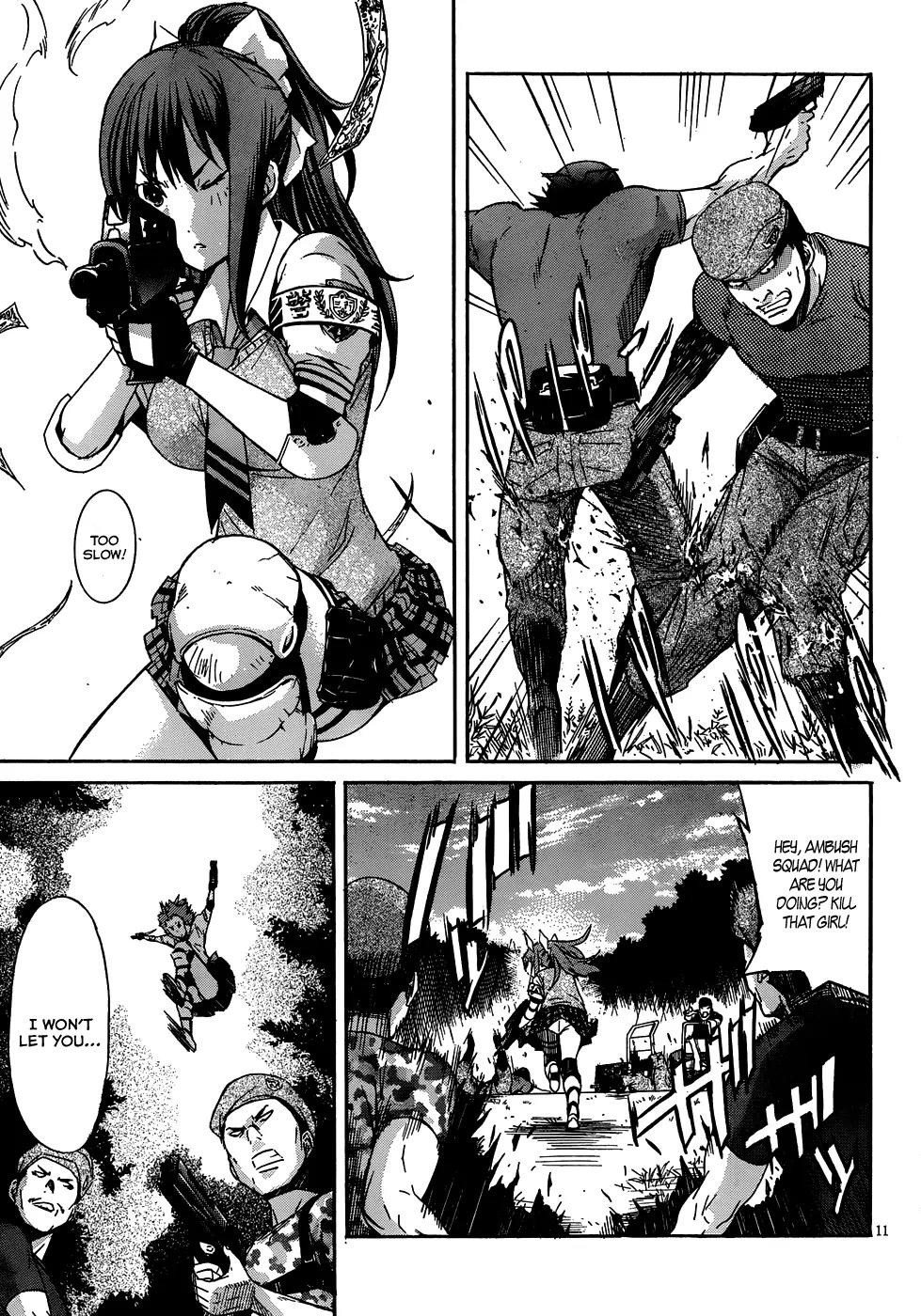 Gun x Clover Chapter 3 page 14 - Chapter 3: Final Test