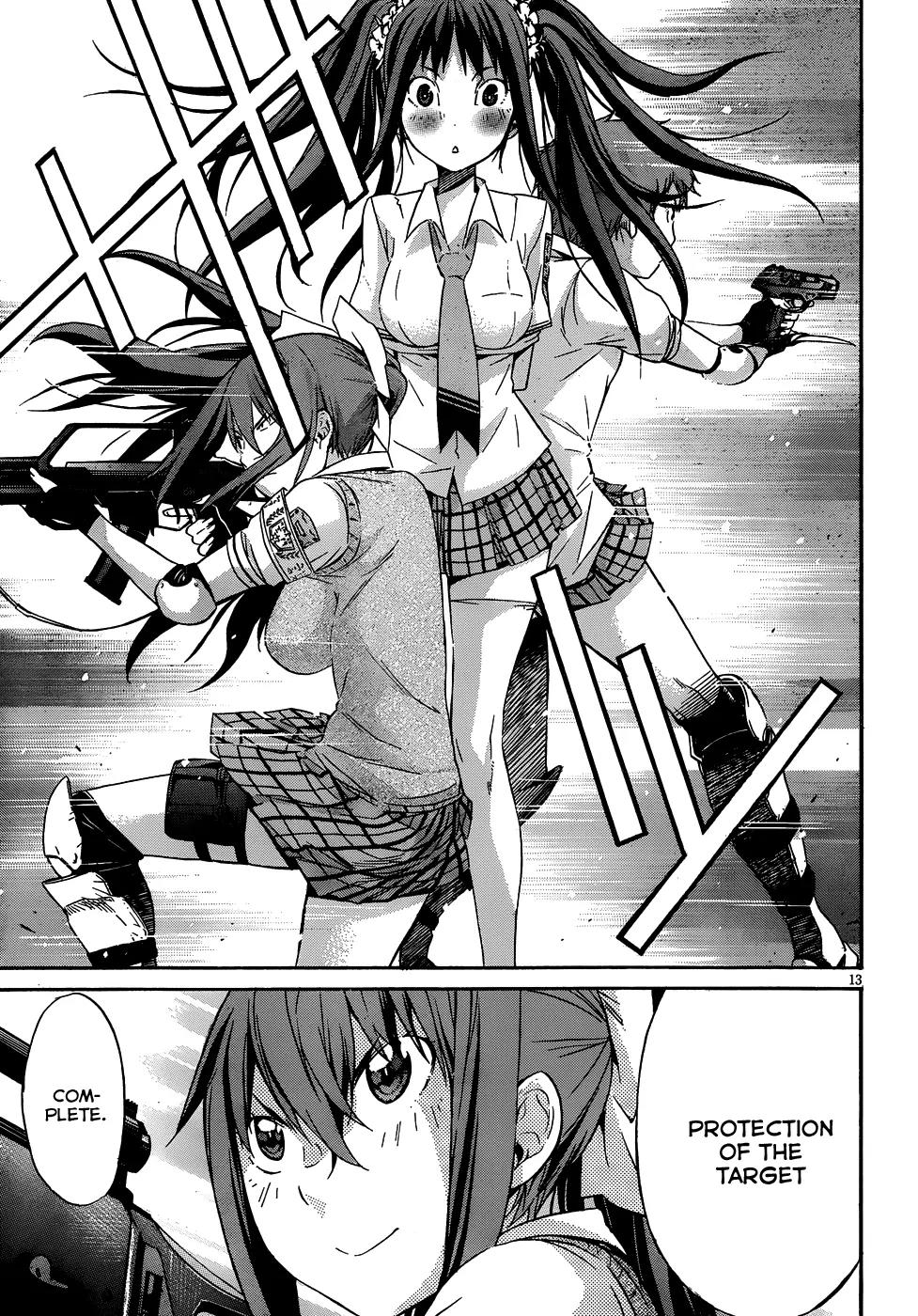 Gun x Clover Chapter 3 page 16 - Chapter 3: Final Test