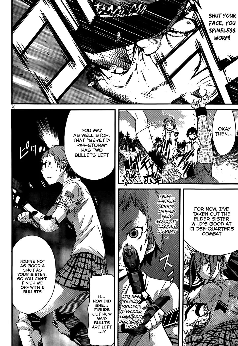 Gun x Clover Chapter 3 page 23 - Chapter 3: Final Test