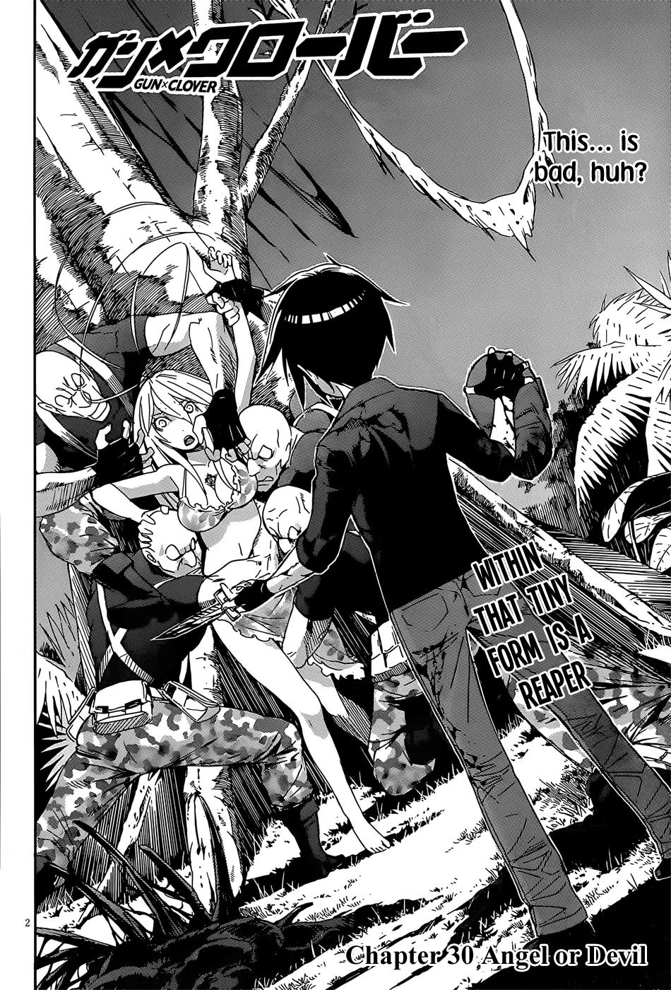 Gun x Clover Chapter 30 page 3 - Chapter 30: Angel or Devil