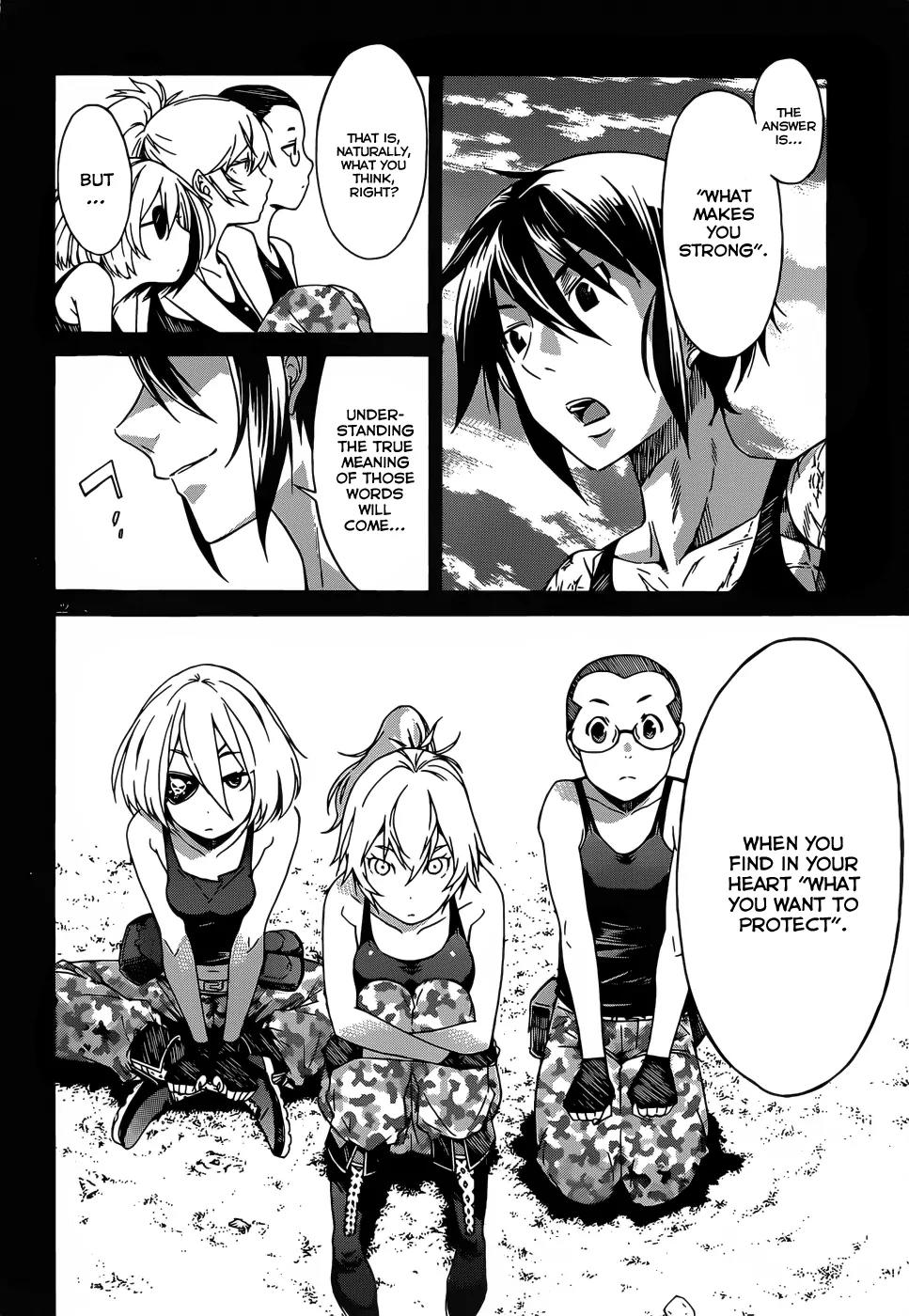 Gun x Clover Chapter 32 page 22 - Chapter 32: Message of the Master