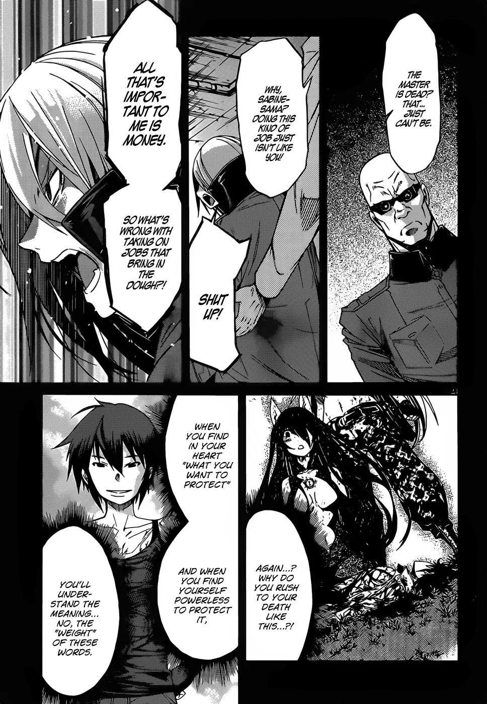 Gun x Clover Chapter 32 page 23 - Chapter 32: Message of the Master