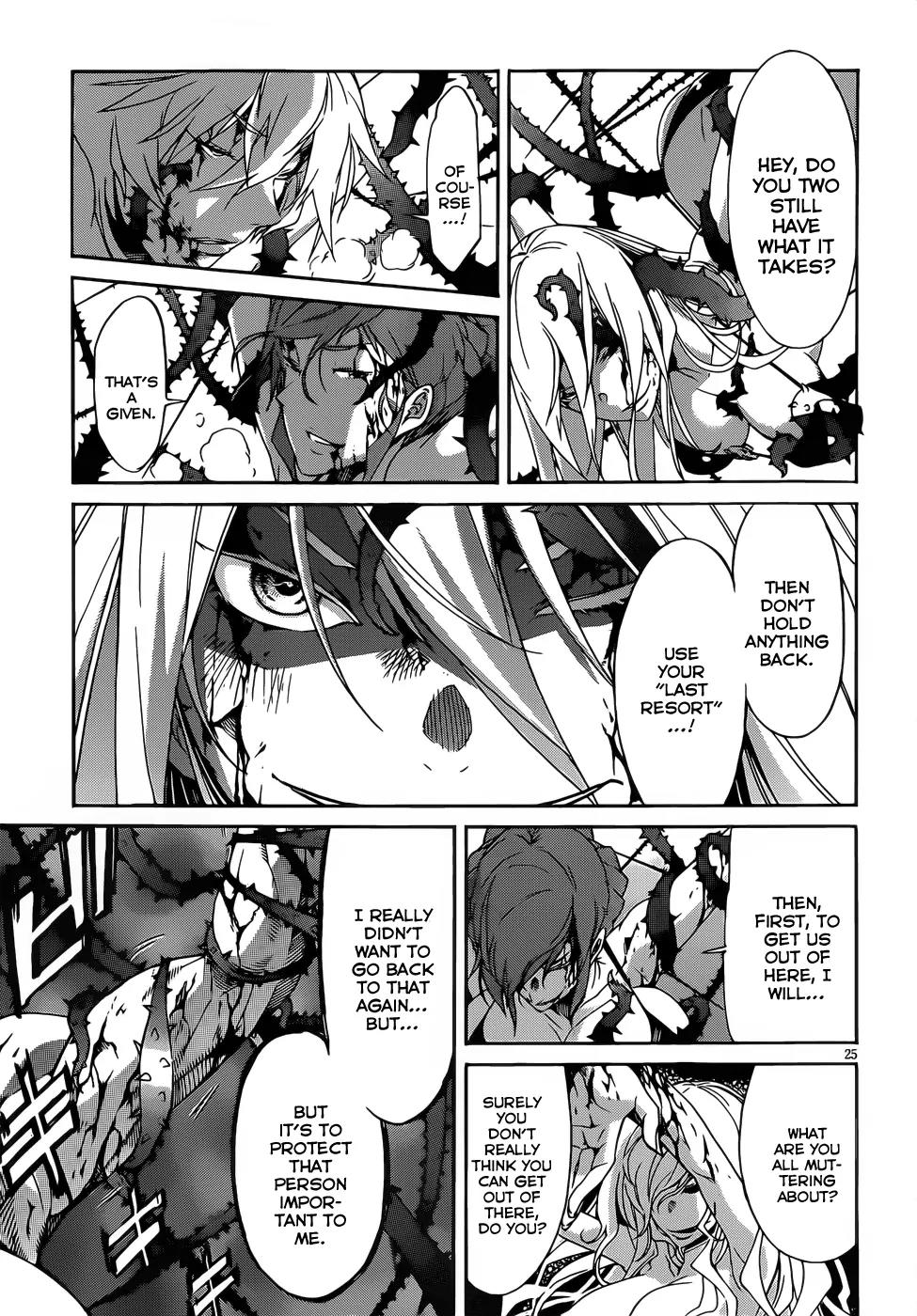 Gun x Clover Chapter 32 page 25 - Chapter 32: Message of the Master