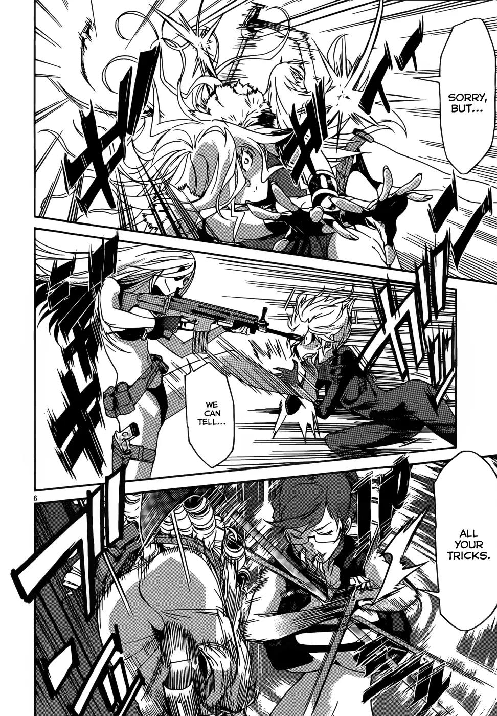 Gun x Clover Chapter 32 page 7 - Chapter 32: Message of the Master