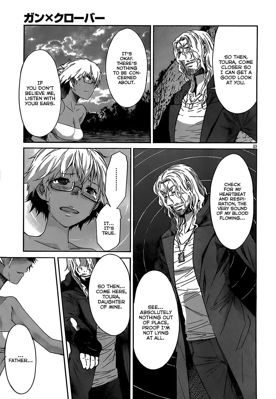 Gun x Clover Chapter 33 page 22 - Chapter 33: Love