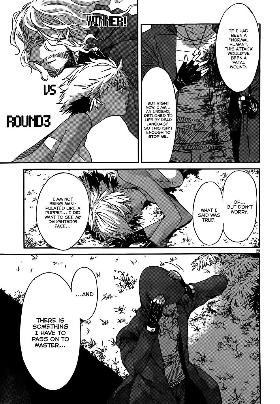 Gun x Clover Chapter 33 page 28 - Chapter 33: Love