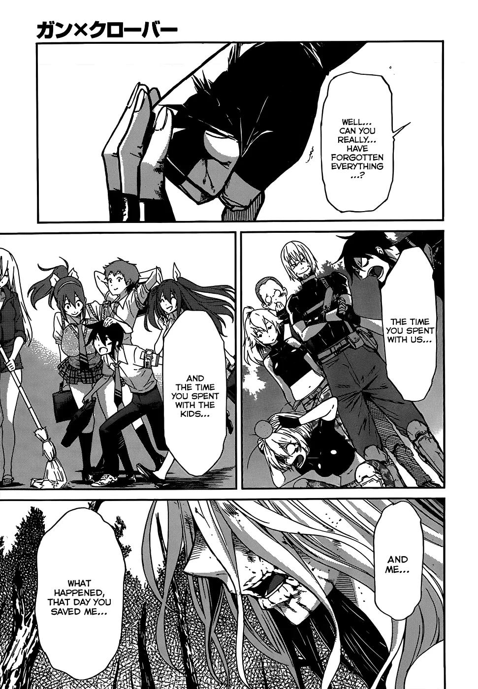Gun x Clover Chapter 35 page 23 - Chapter 35: Master VS. Pupil