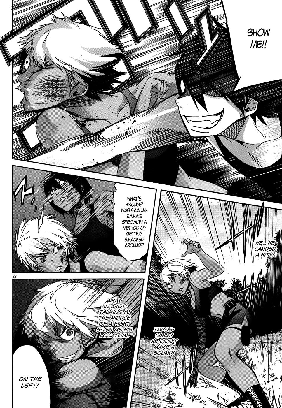 Gun x Clover Chapter 4 page 22 - Chapter 4: End Of The Test