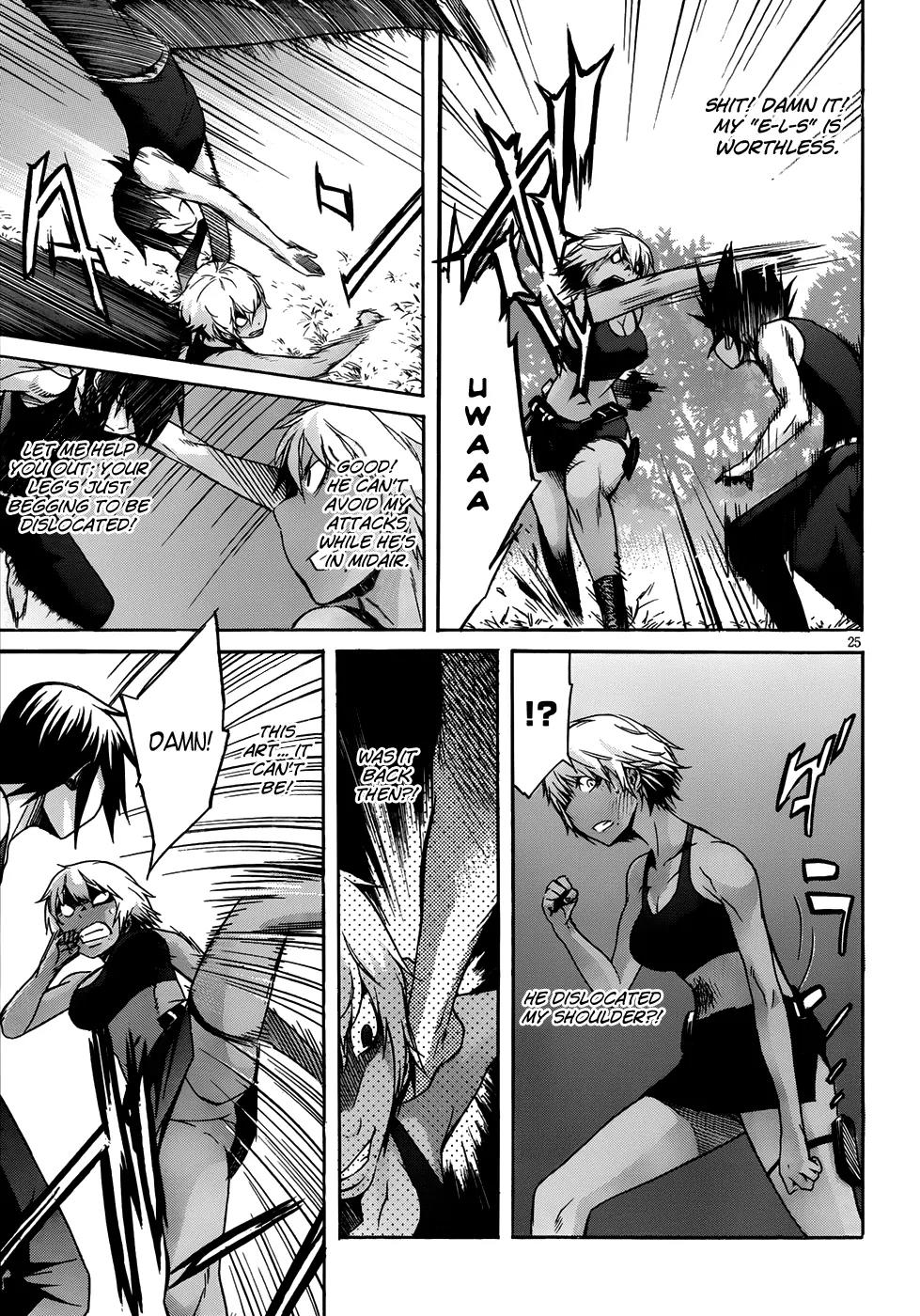 Gun x Clover Chapter 4 page 25 - Chapter 4: End Of The Test