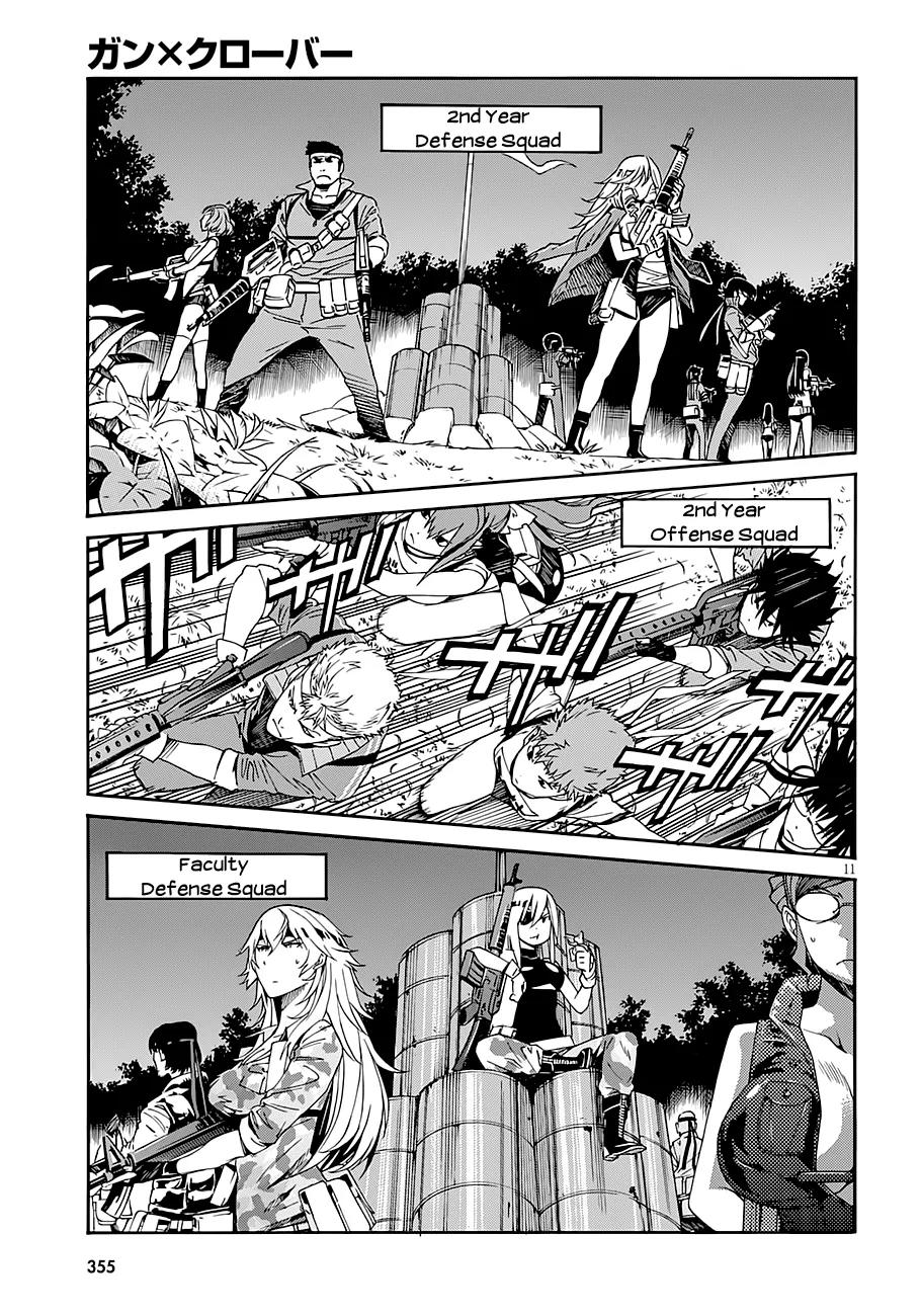 Gun x Clover Chapter 45 page 12 - Chapter 45: Break Into