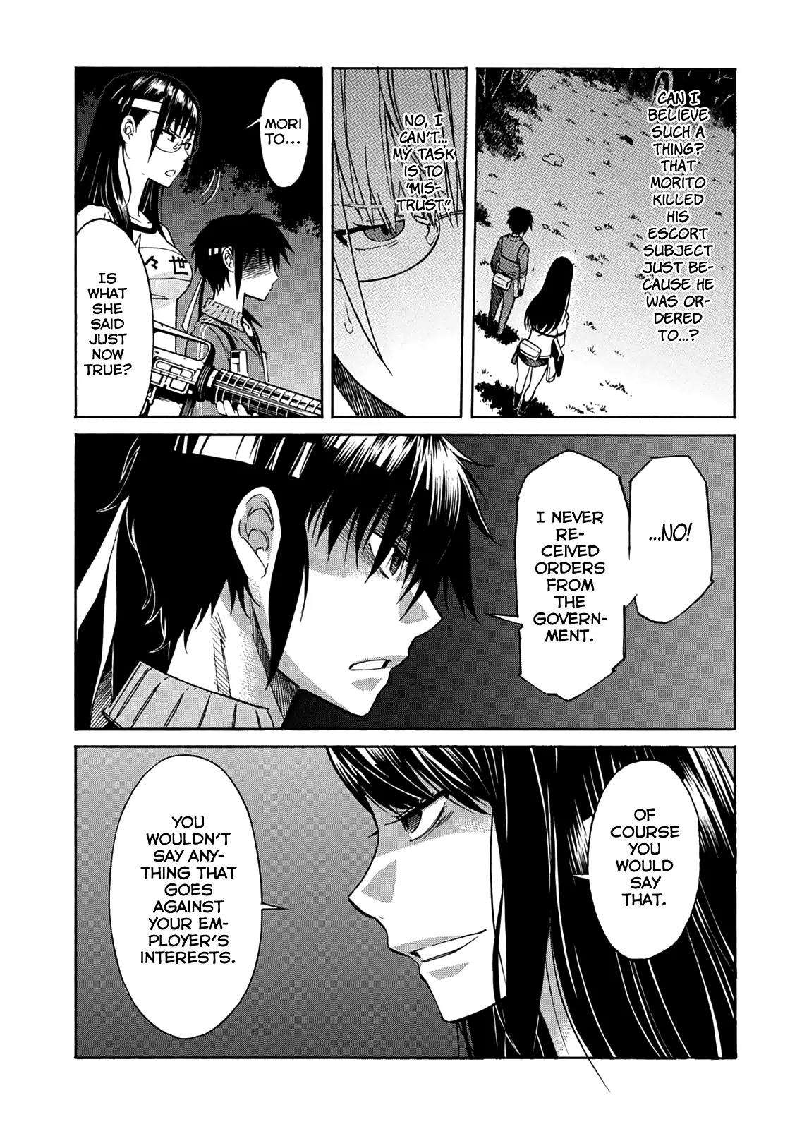 Gun x Clover Chapter 46 page 23 - Chapter 46: Third Eye