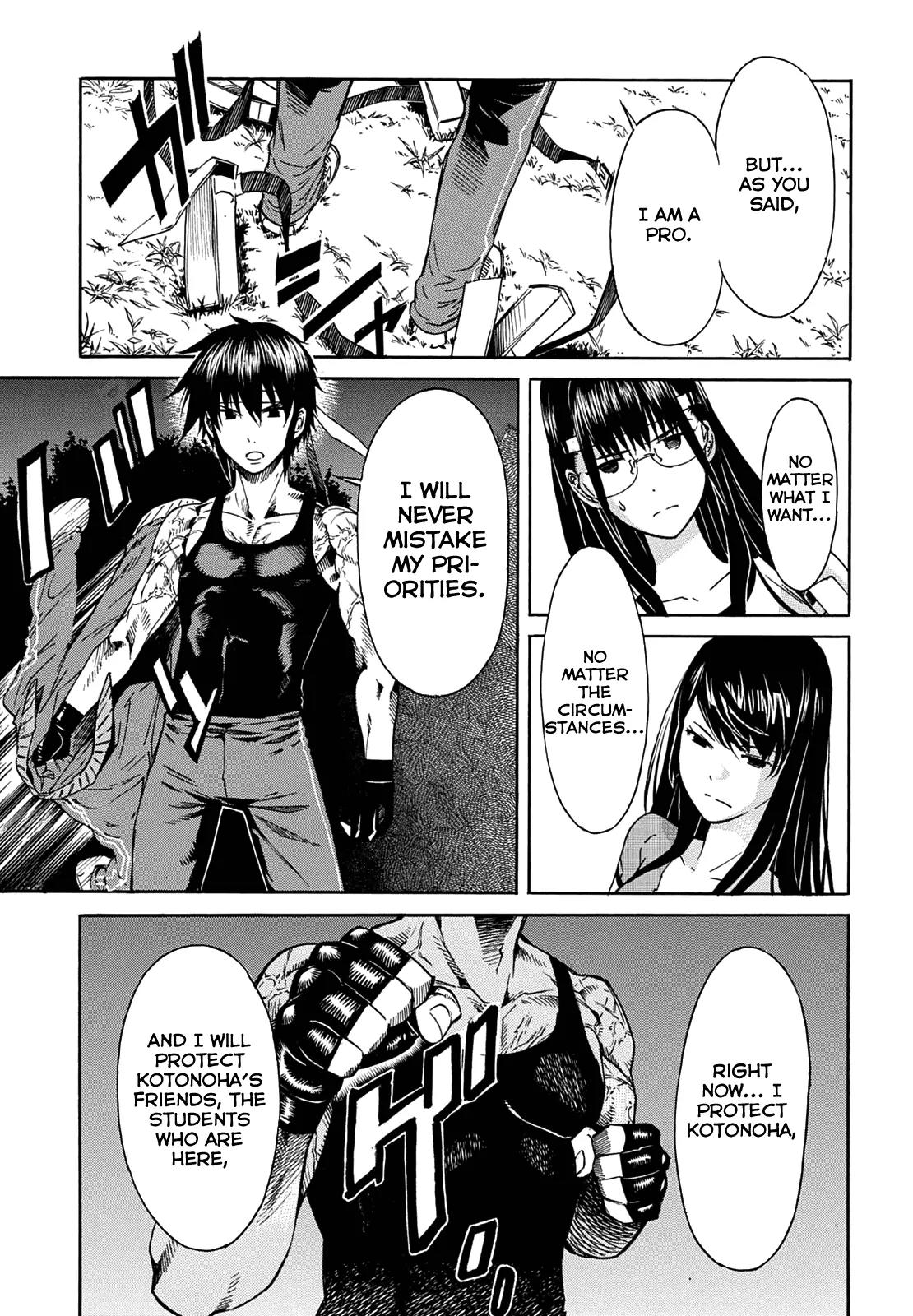 Gun x Clover Chapter 46 page 25 - Chapter 46: Third Eye