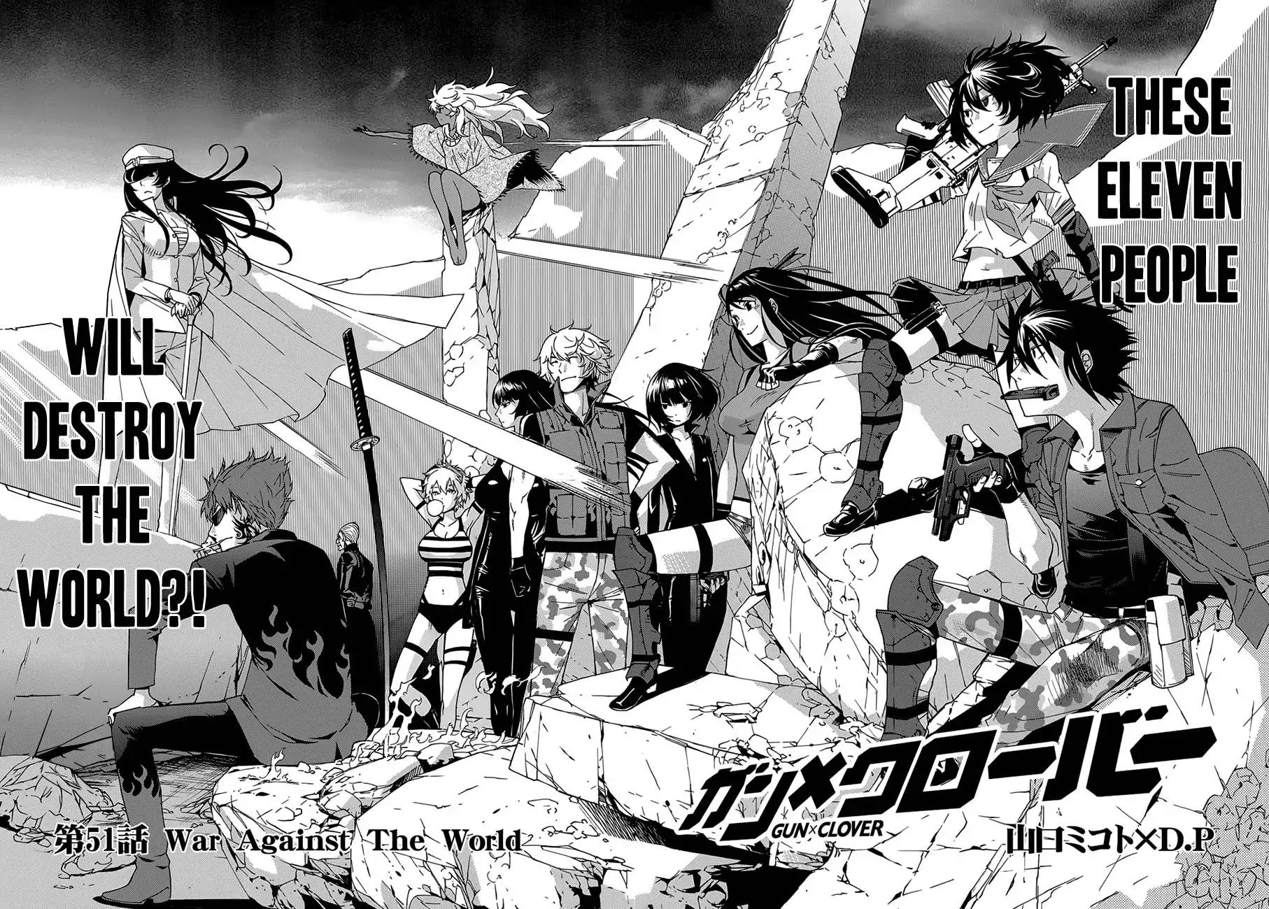 Gun x Clover Chapter 51 page 6 - Chapter 51: War Against The World