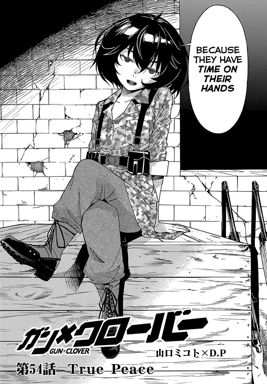 Gun x Clover Chapter 54 page 3 - Chapter 54: True Peace