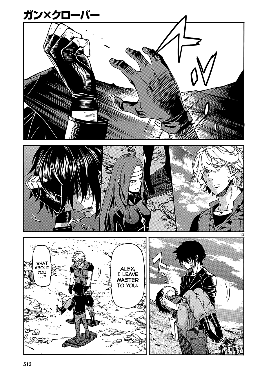 Gun x Clover Chapter 55 page 17 - Chapter 55: The Biggest Pain.