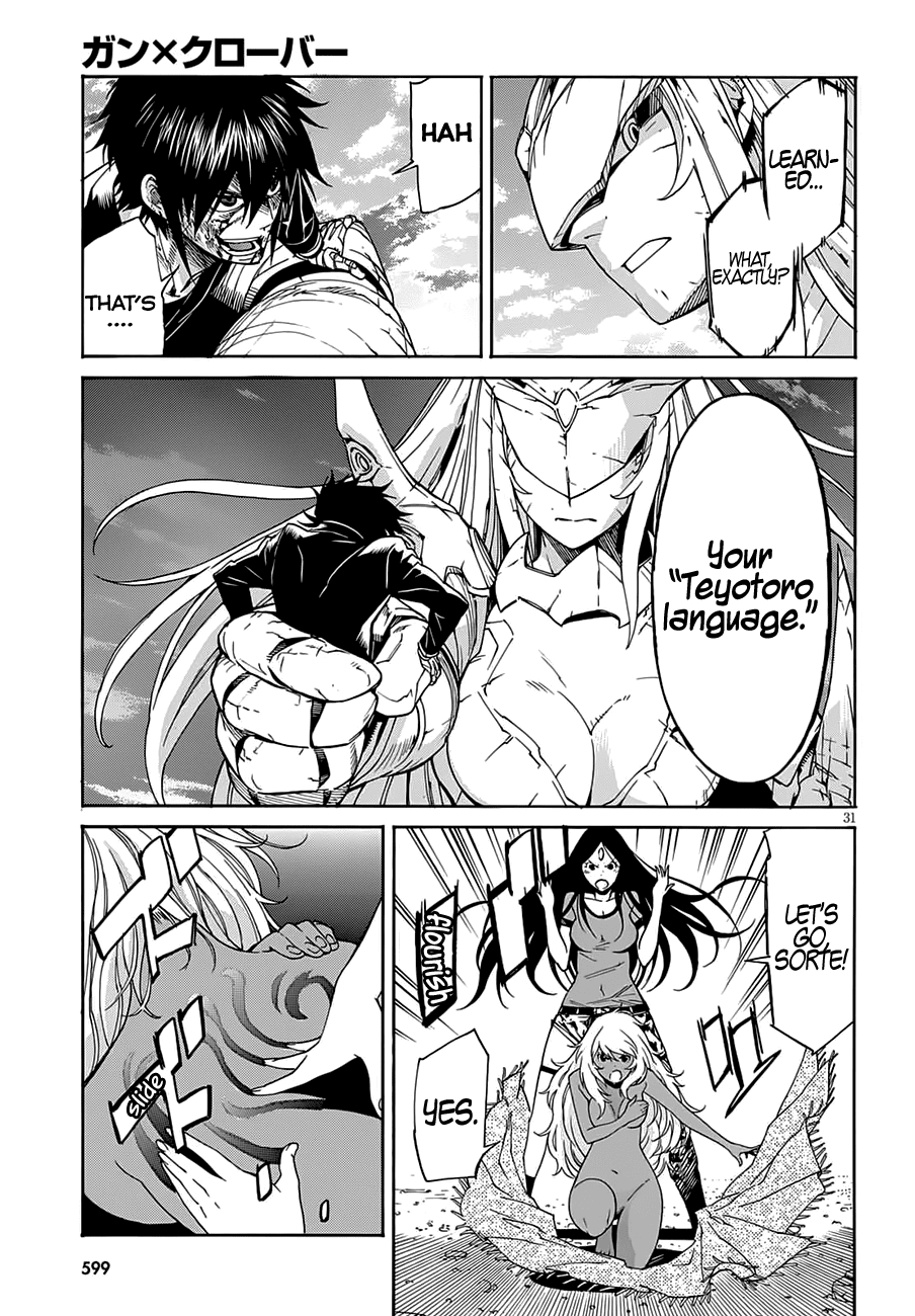 Gun x Clover Chapter 56 page 33 - Chapter 56: The Ultimate Soldier