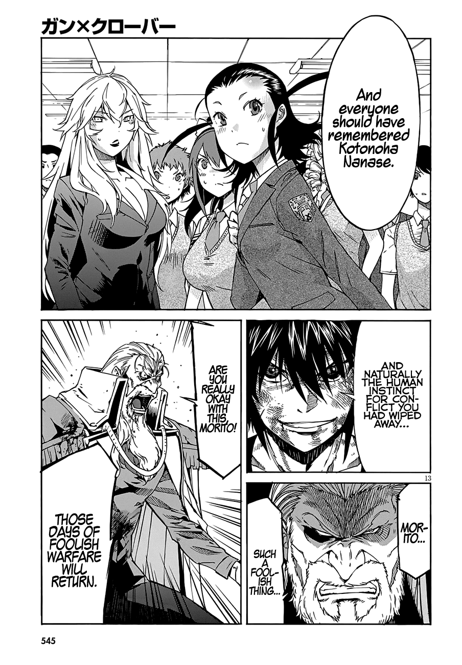 Gun x Clover Chapter 57 page 15 - Chapter 57: Vandalsim Grave
