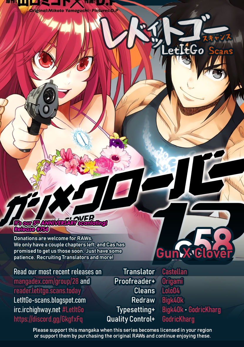 Gun x Clover Chapter 58 page 1 - Chapter 58: Last Battle