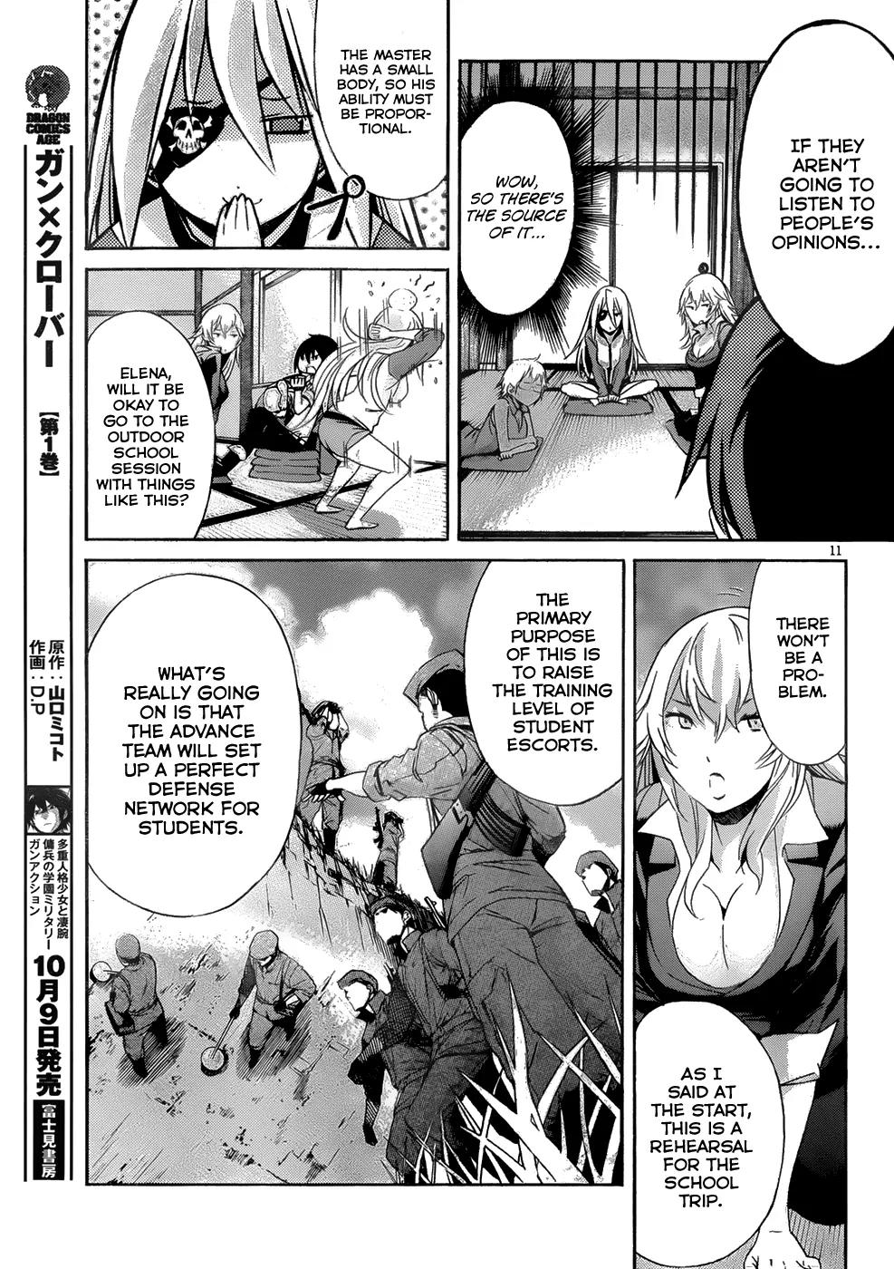 Gun x Clover Chapter 6 page 12 - Chapter 6: Strategy Meeting