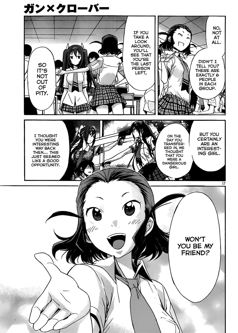 Gun x Clover Chapter 6 page 18 - Chapter 6: Strategy Meeting
