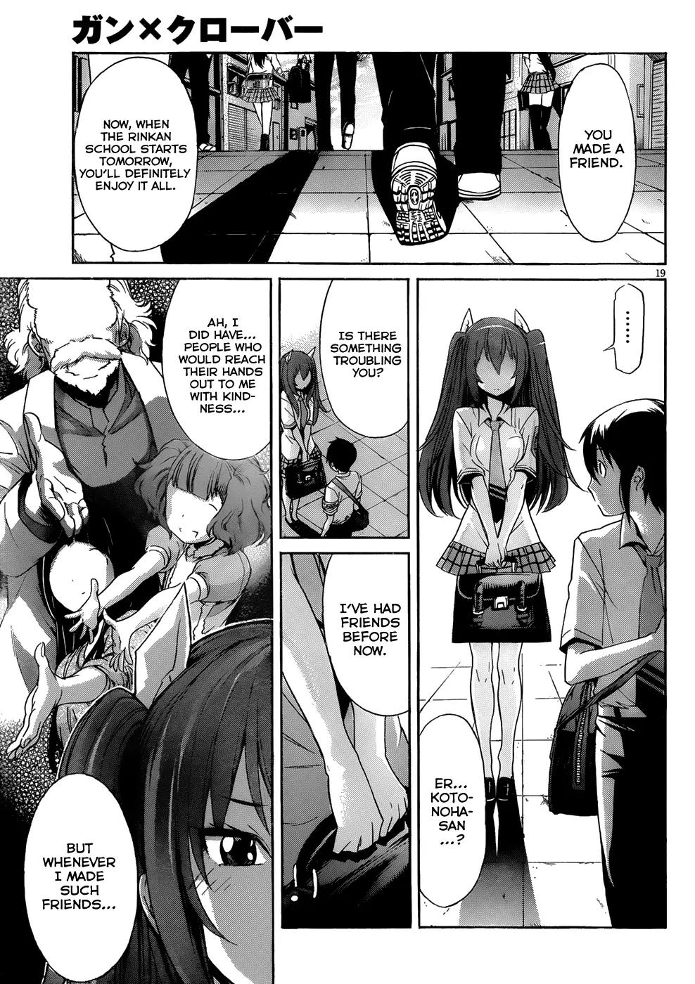 Gun x Clover Chapter 6 page 20 - Chapter 6: Strategy Meeting
