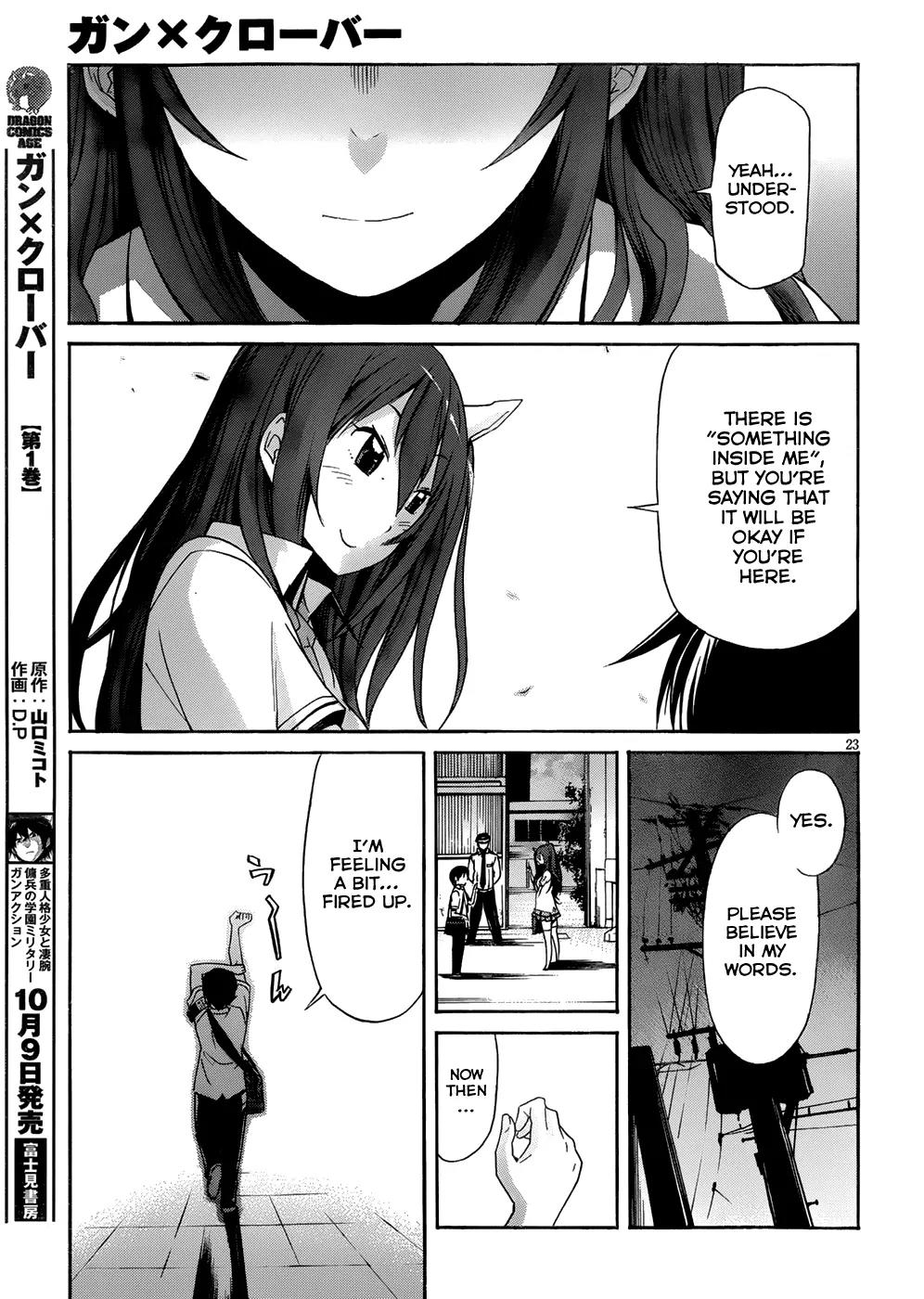 Gun x Clover Chapter 6 page 24 - Chapter 6: Strategy Meeting