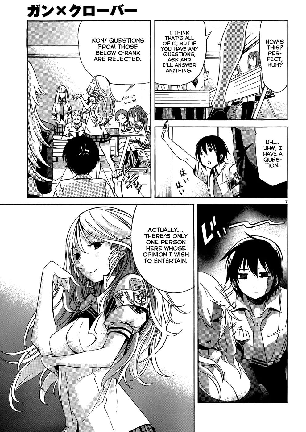 Gun x Clover Chapter 6 page 8 - Chapter 6: Strategy Meeting