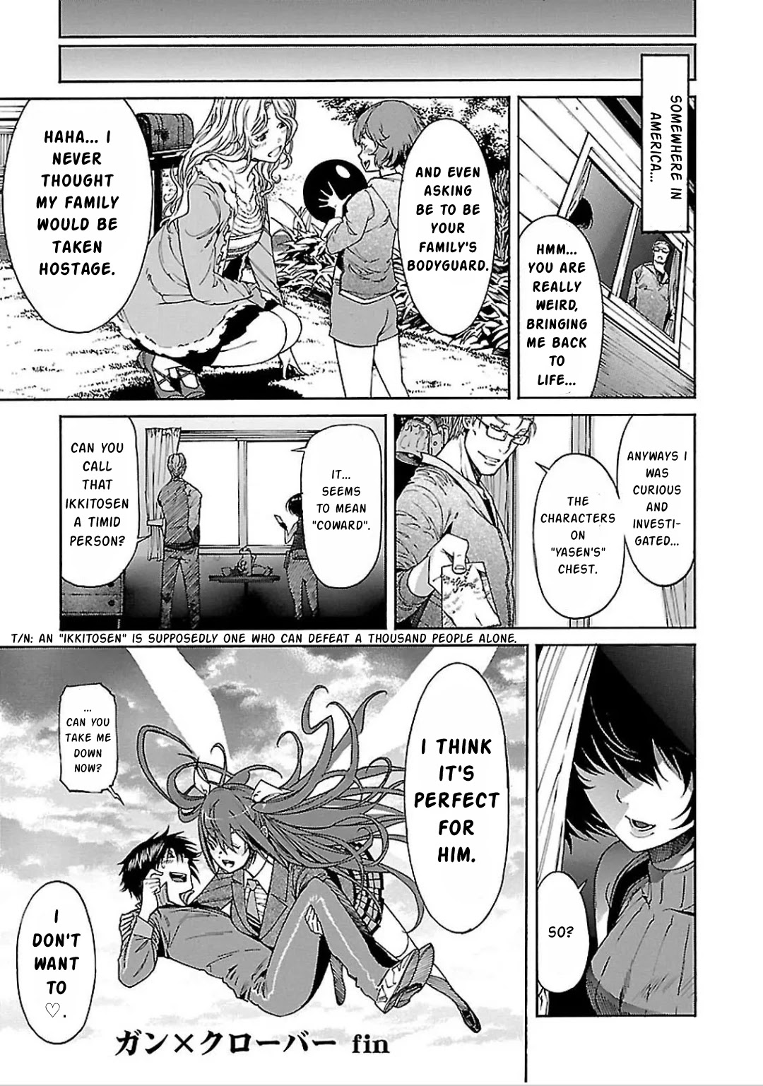 Gun x Clover Chapter 60 page 24 - Chapter 60: Love & Clover [END]