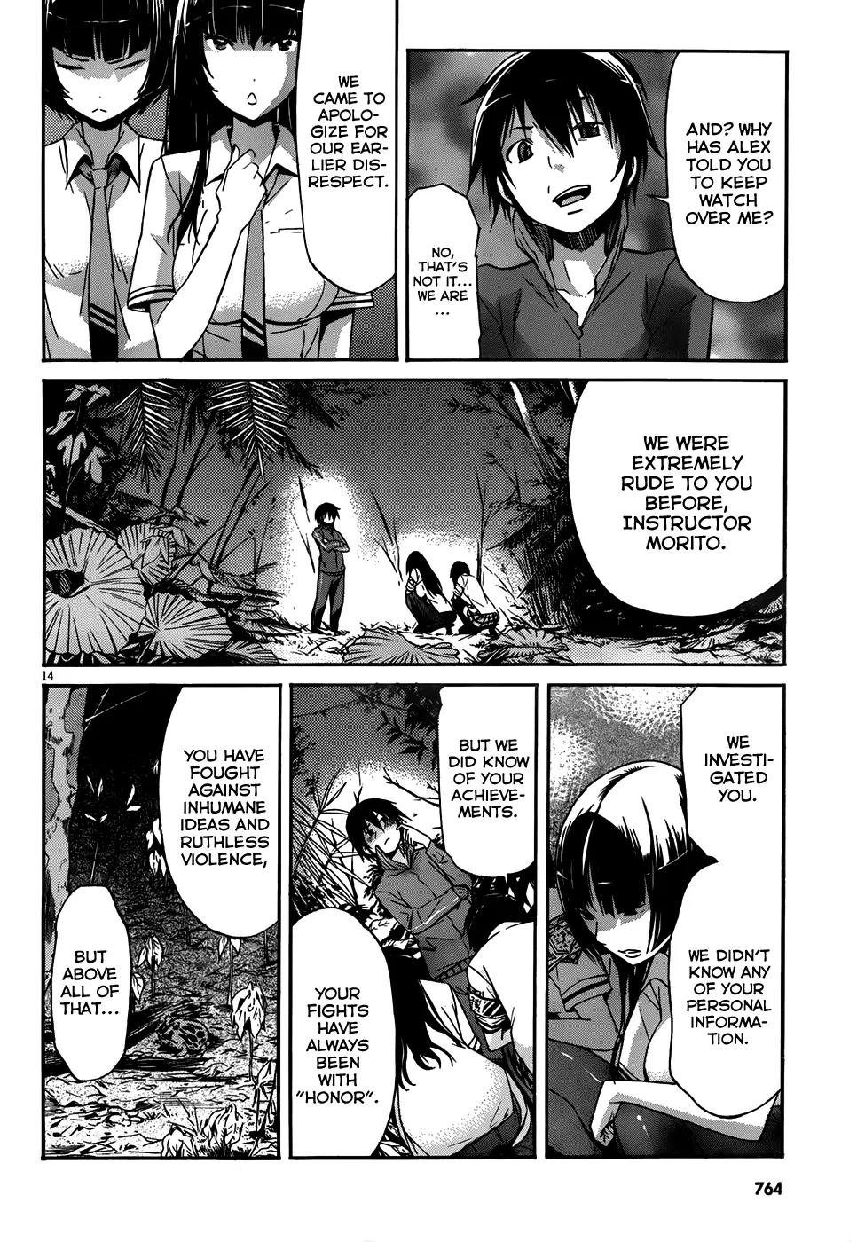 Gun x Clover Chapter 7 page 14 - Chapter 7: The Signal Fire Of The War