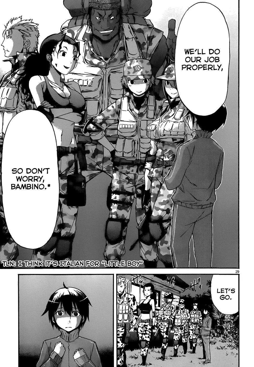 Gun x Clover Chapter 7 page 29 - Chapter 7: The Signal Fire Of The War