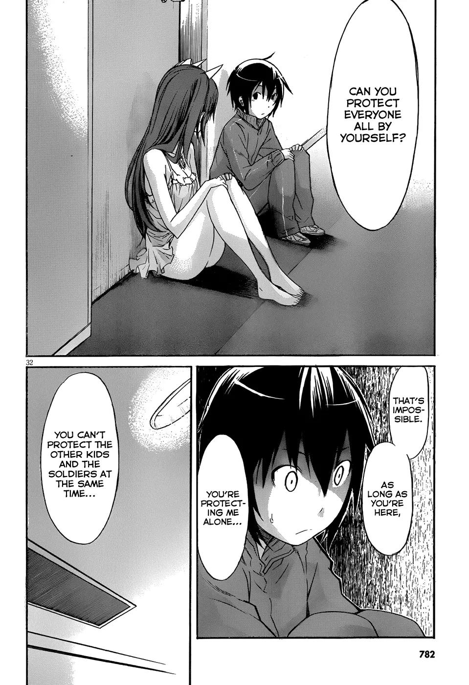 Gun x Clover Chapter 7 page 32 - Chapter 7: The Signal Fire Of The War