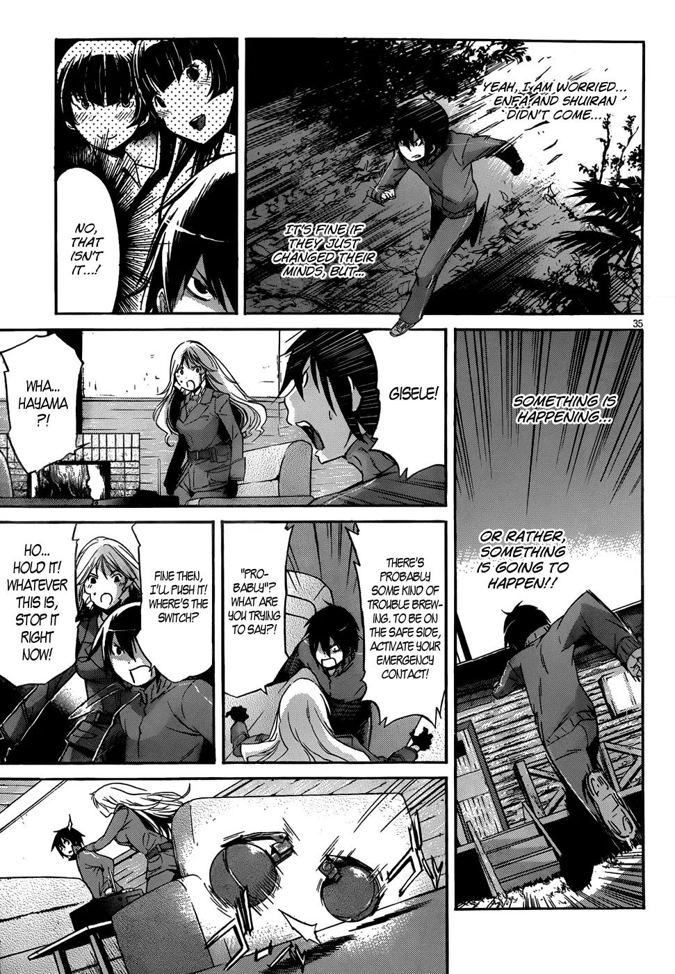 Gun x Clover Chapter 7 page 35 - Chapter 7: The Signal Fire Of The War