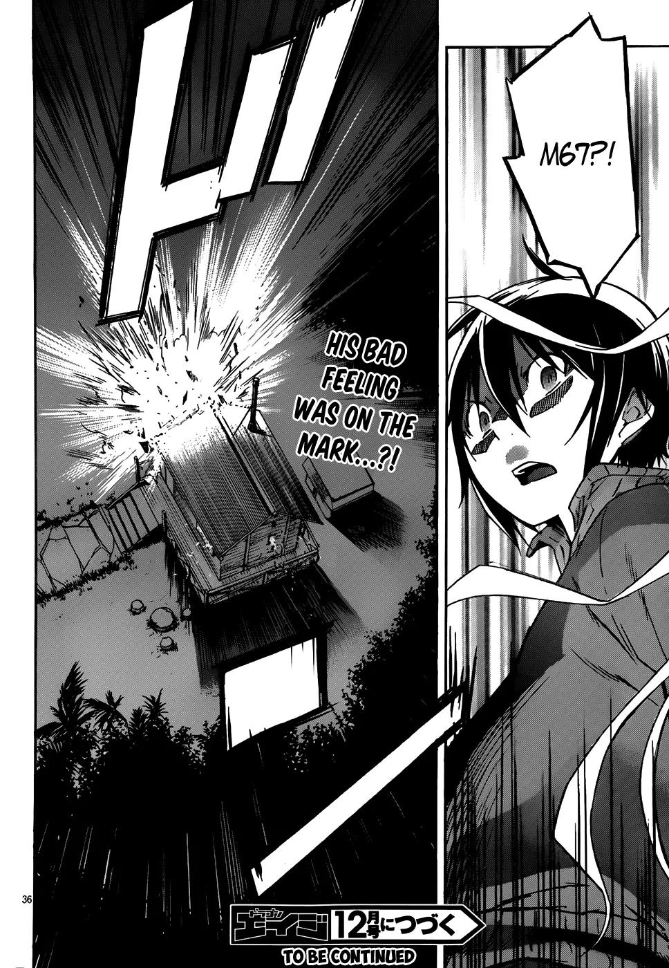 Gun x Clover Chapter 7 page 36 - Chapter 7: The Signal Fire Of The War