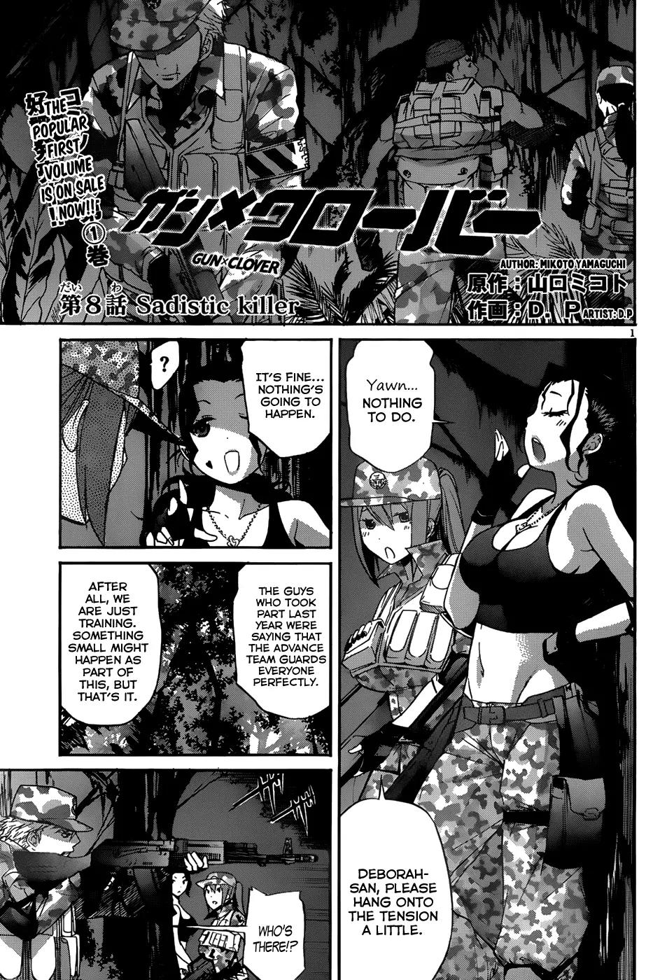 Gun x Clover Chapter 8 page 1 - Chapter 8: Sadistic Killer
