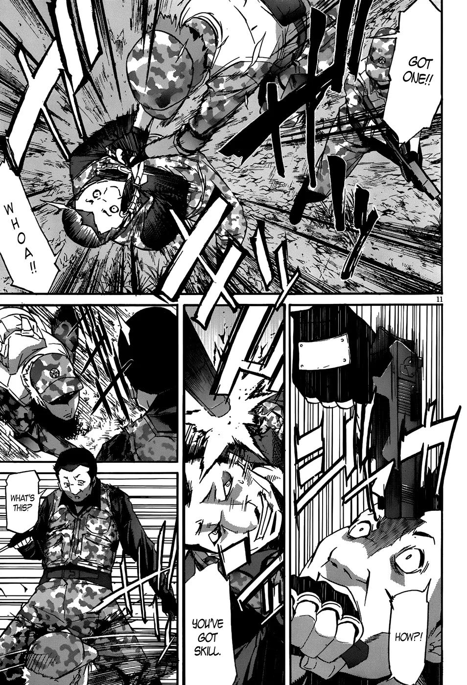 Gun x Clover Chapter 8 page 12 - Chapter 8: Sadistic Killer