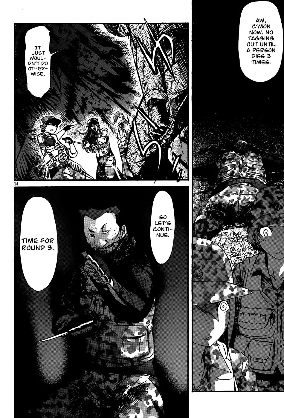 Gun x Clover Chapter 8 page 15 - Chapter 8: Sadistic Killer