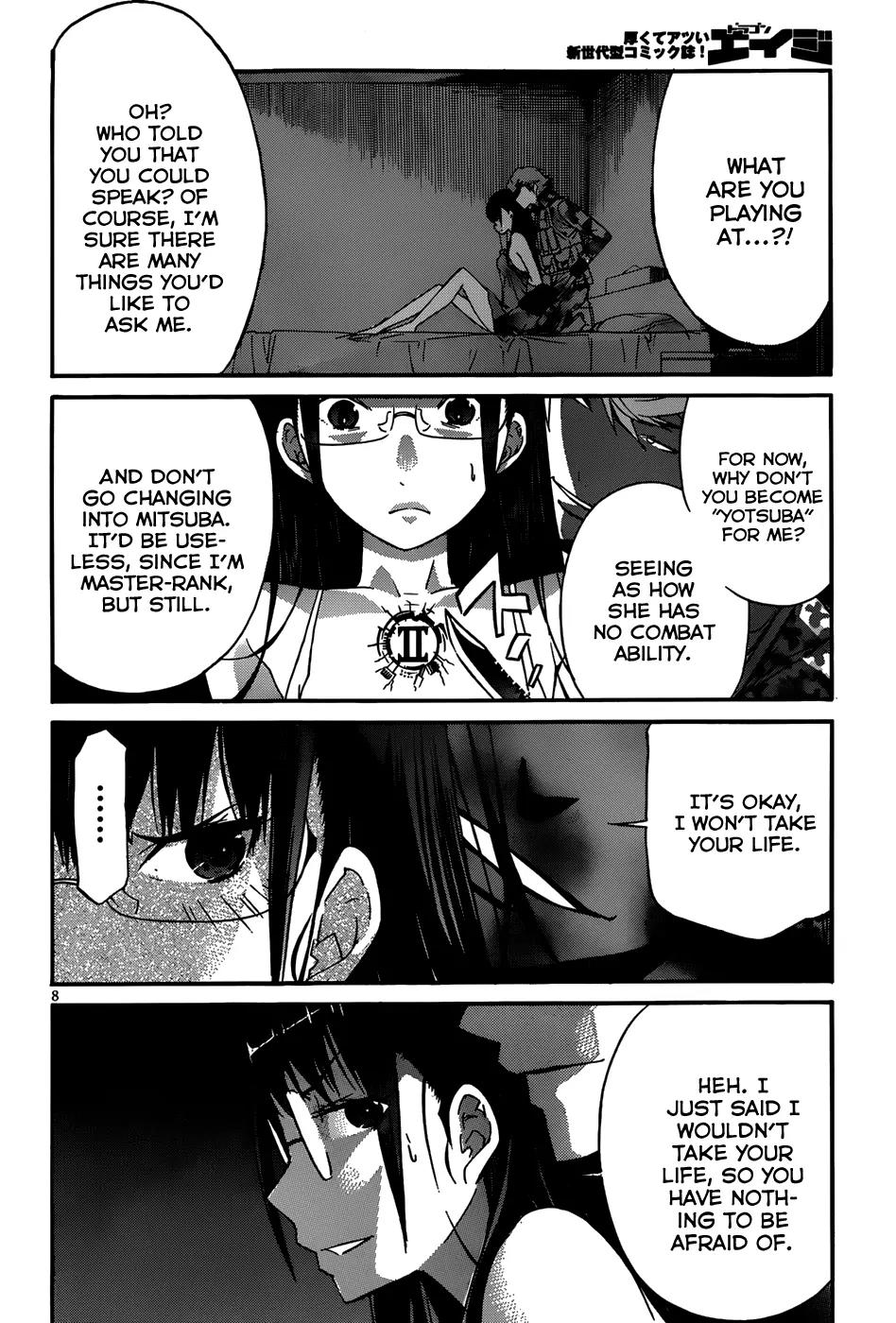Gun x Clover Chapter 8 page 9 - Chapter 8: Sadistic Killer