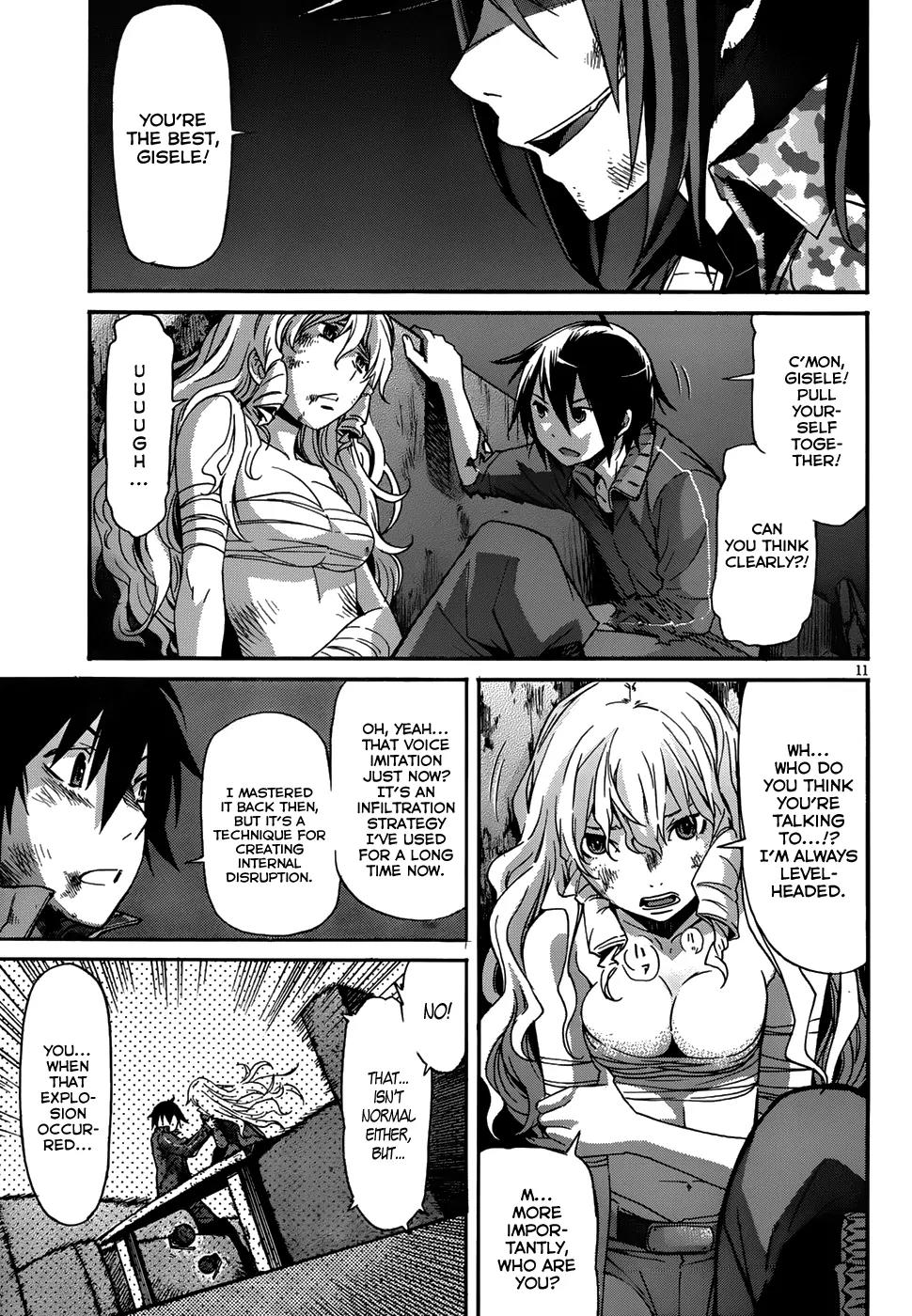 Gun x Clover Chapter 9 page 11 - Chapter 9: The Fifth Girl...?