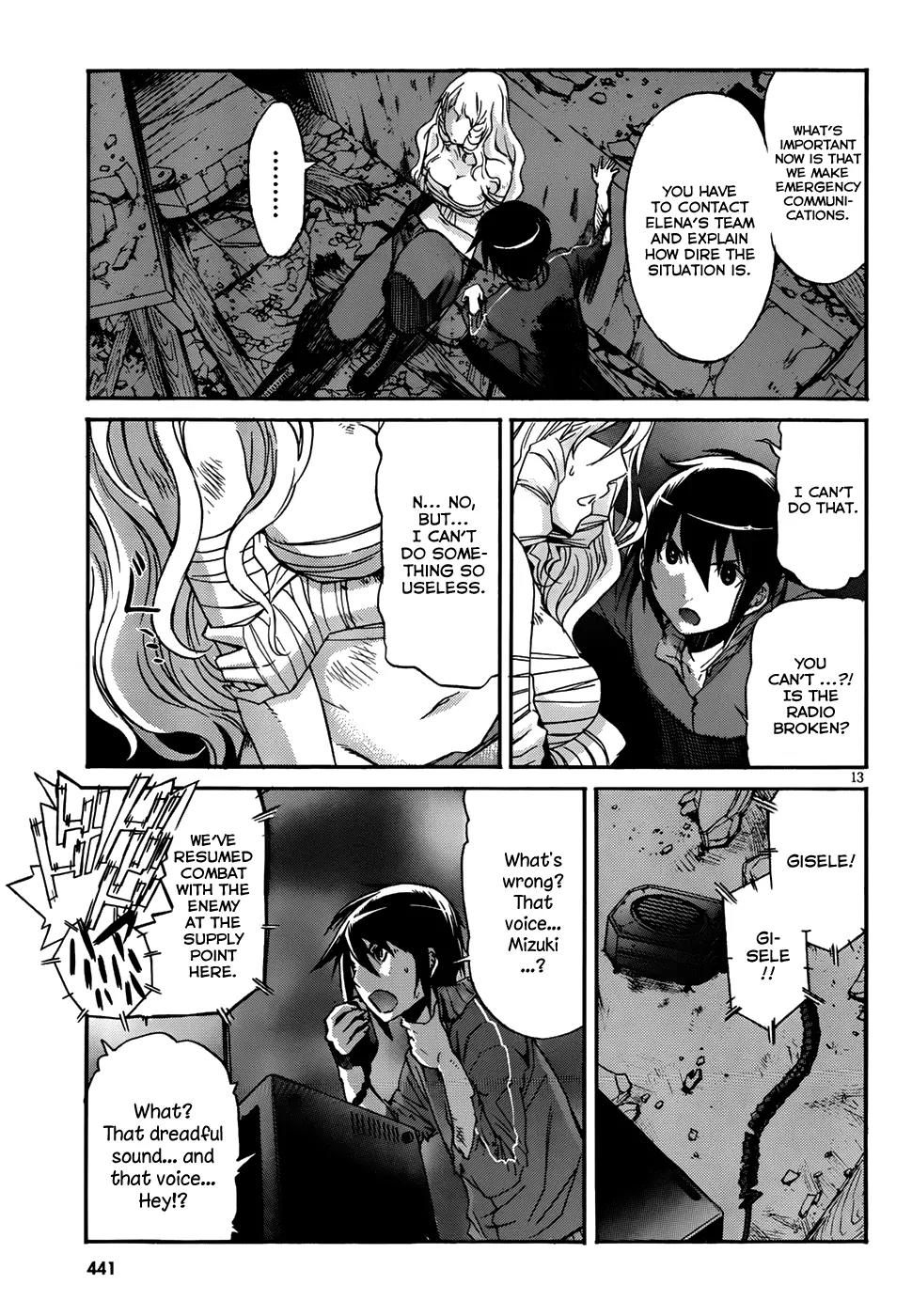 Gun x Clover Chapter 9 page 13 - Chapter 9: The Fifth Girl...?
