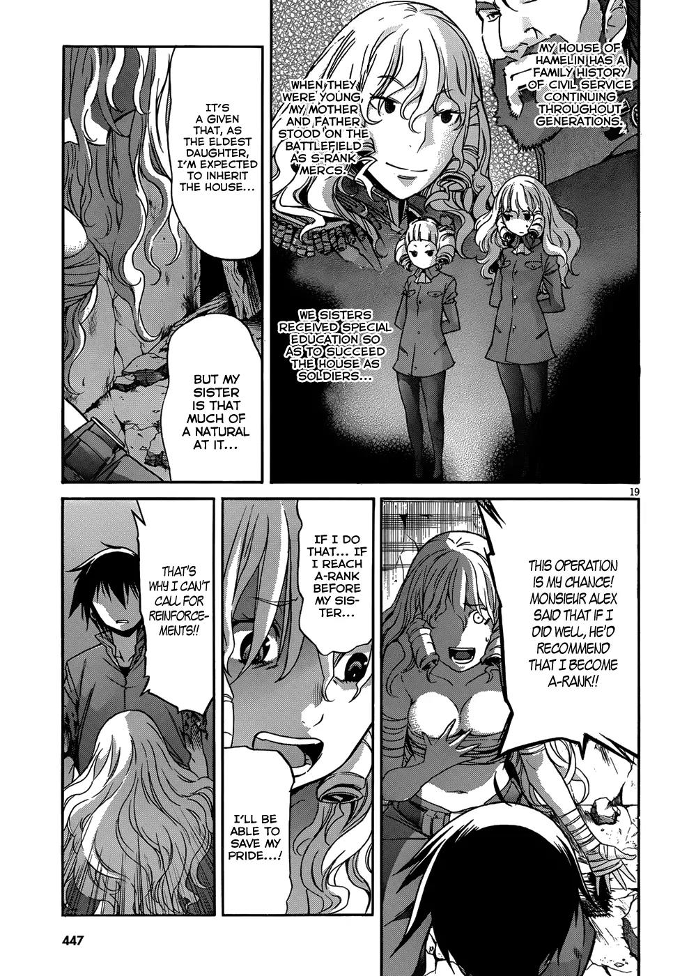 Gun x Clover Chapter 9 page 18 - Chapter 9: The Fifth Girl...?