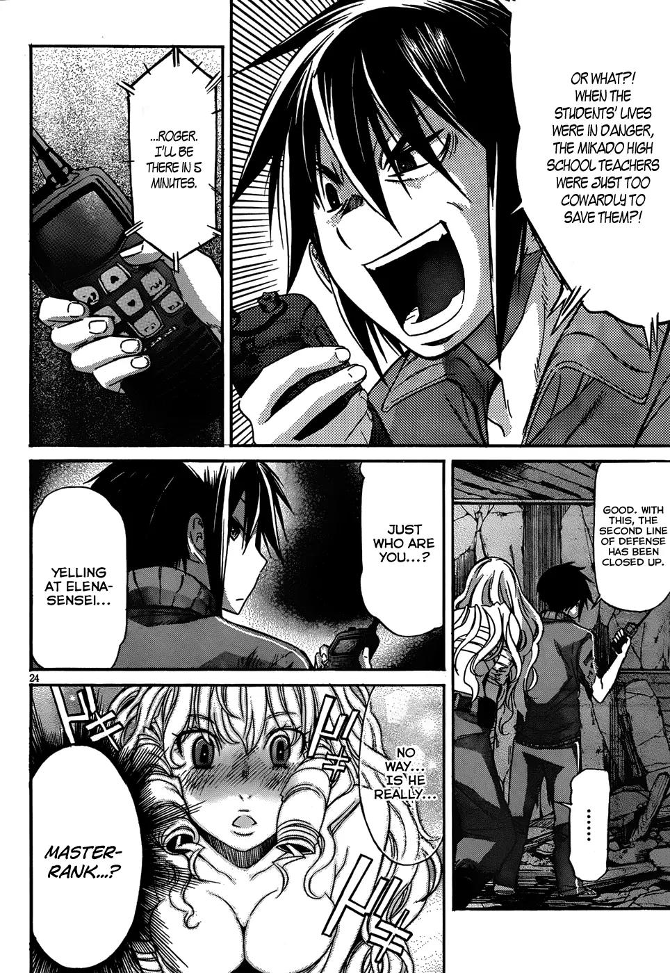 Gun x Clover Chapter 9 page 23 - Chapter 9: The Fifth Girl...?